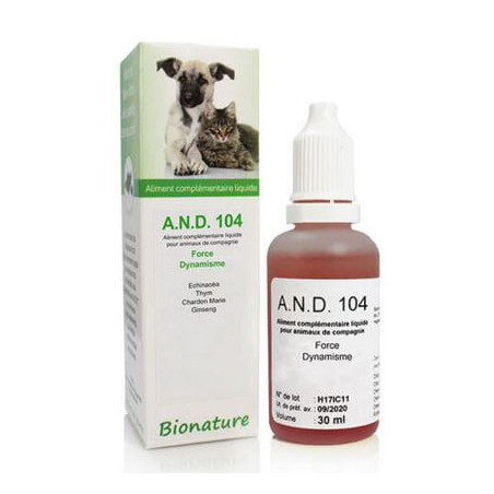 AND 104 Force et Dynamisme - Chiens et chats -Natura Equidog Vesenaz
