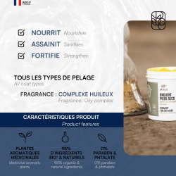 Ekinat Graisse pour sabots secs - Natura Equidog Vesenaz