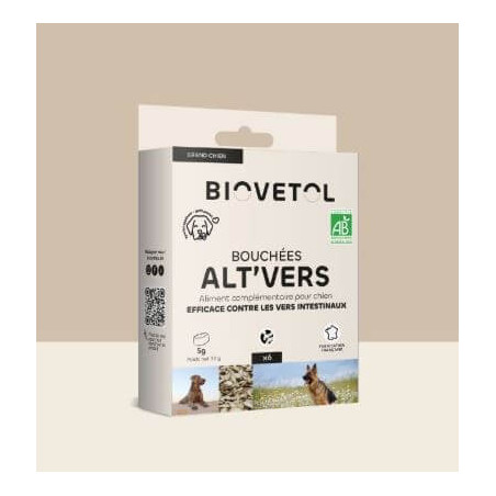 Biovetol-Alt vers pour grand chiens BIO-Natura Equidog Vesenaz